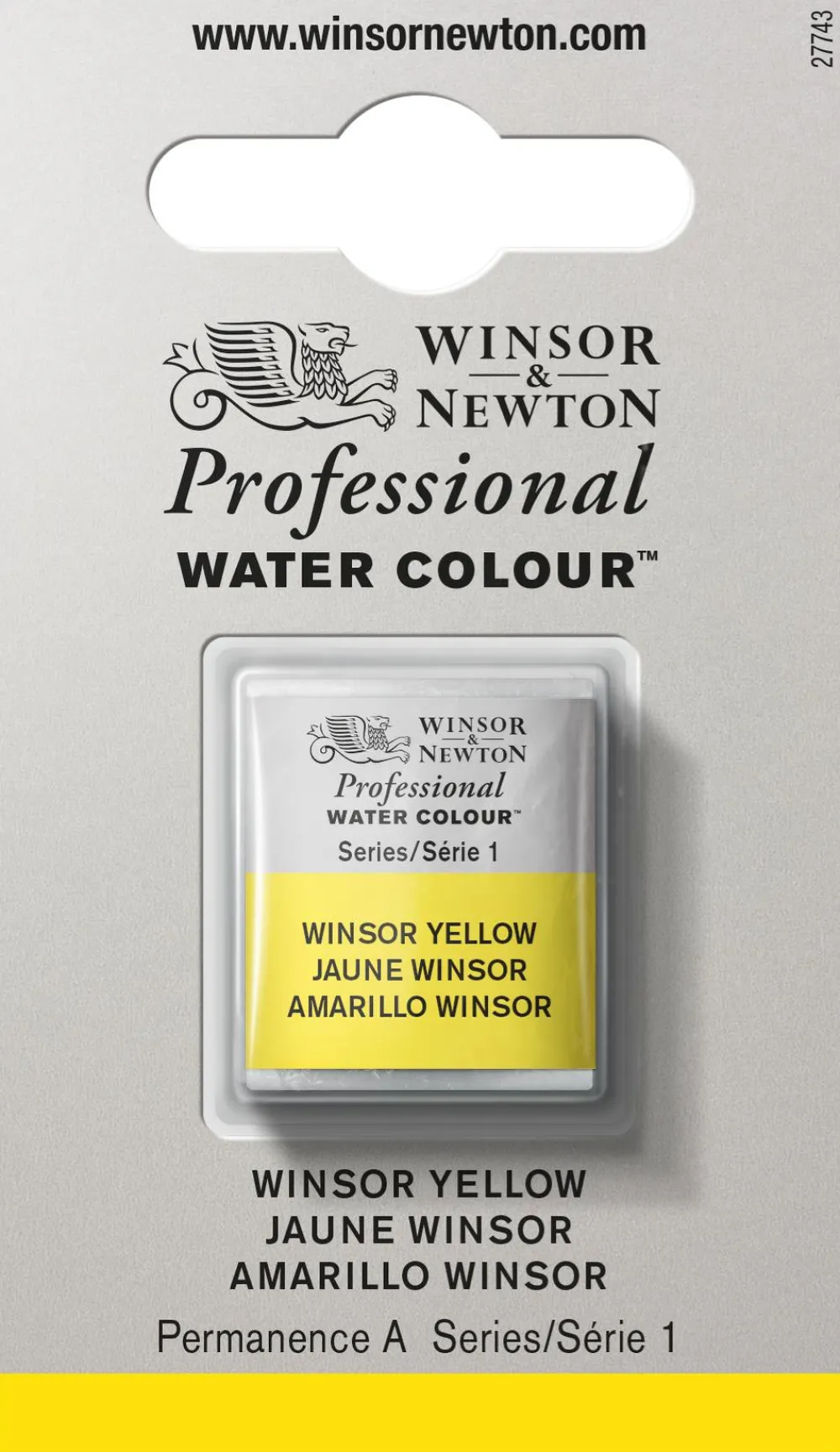 Winsor & Newton Farba akwarelowa Professional w półkostce - - Winsor Red > Farby Akwarelowe