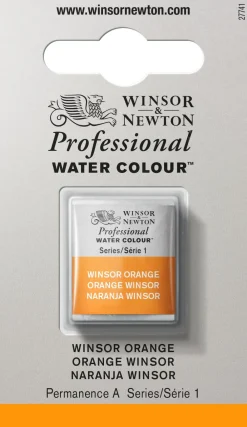 Winsor & Newton Farba akwarelowa Professional w półkostce - - Winsor Orange