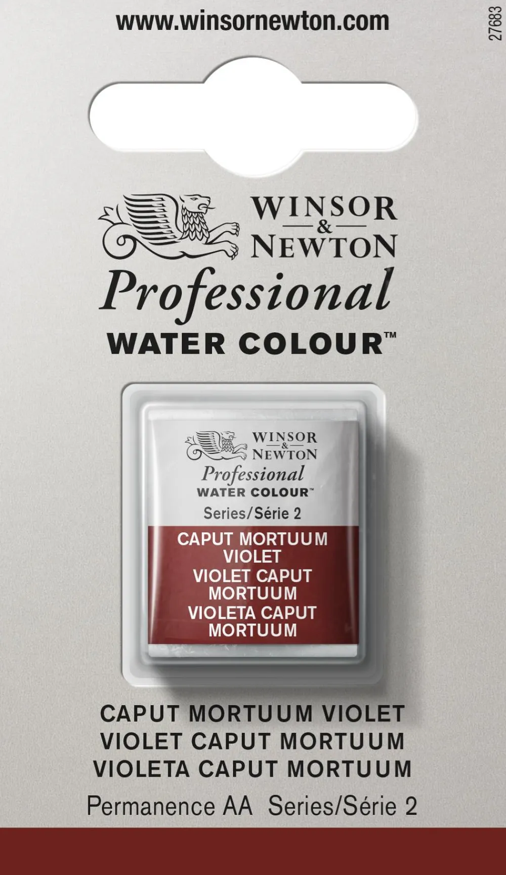 Winsor & Newton Farba akwarelowa Professional w półkostce - - Permanent Magenta > Farby Akwarelowe