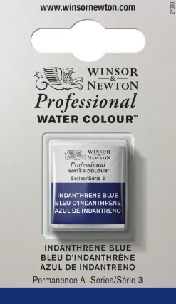 Winsor & Newton Farba akwarelowa Professional w półkostce - - Indanthrene Blue