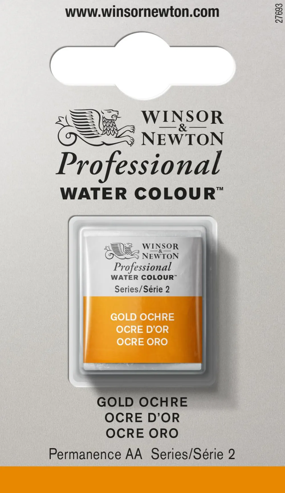 Winsor & Newton Farba akwarelowa Professional w półkostce - - Davy’s Grey > Farby Akwarelowe