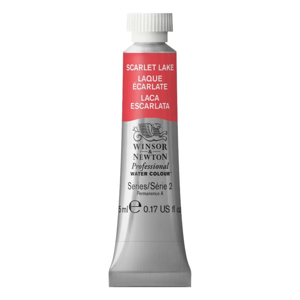 Winsor & Newton Farba akwarelowa Professional Watercolour - - Scarlet Lake, 5 ml > Farby Akwarelowe