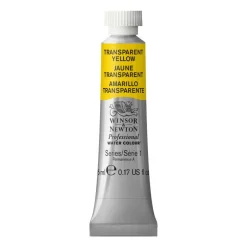 Winsor & Newton Farba akwarelowa Professional Watercolour - - Transparent Yellow, 5 ml > Farby Akwarelowe