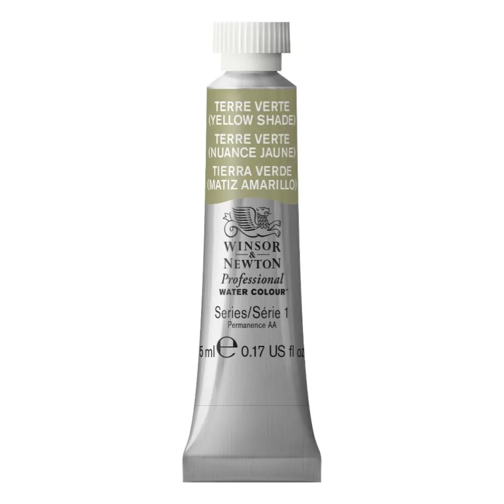 Winsor & Newton Farba akwarelowa Professional Watercolour - - Terre Verte Yellow, 5 ml