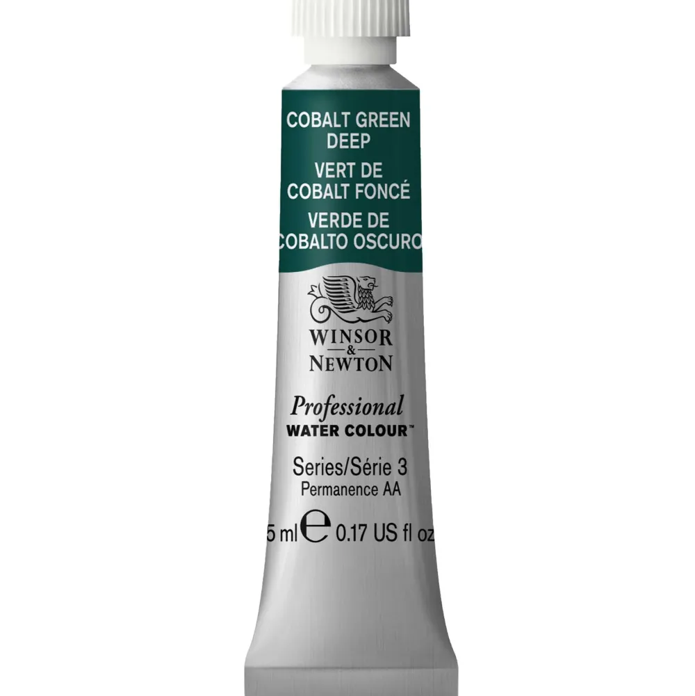 Winsor & Newton Farba akwarelowa Professional Watercolour - - Cobalt Green Deep, 5 ml