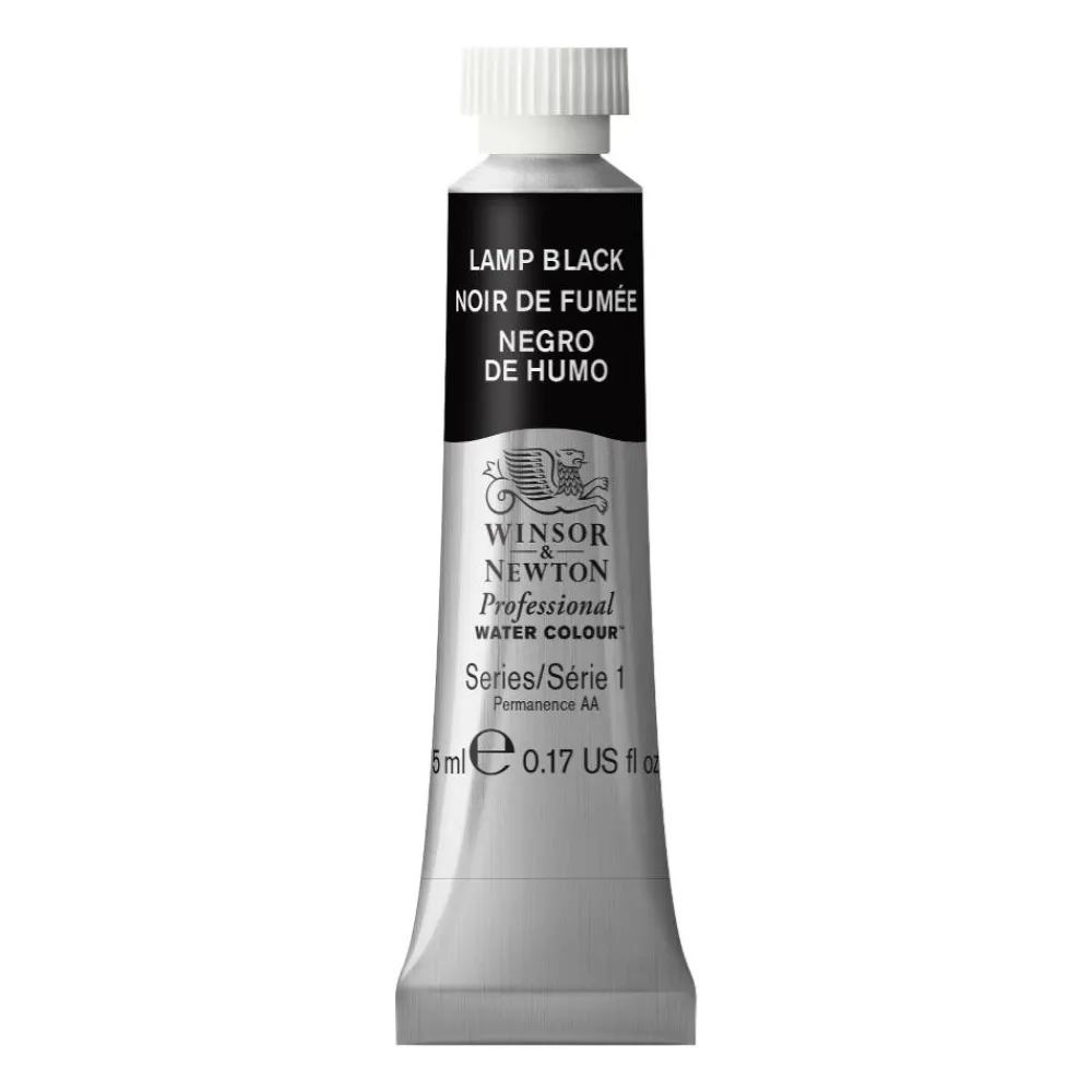 Winsor & Newton Farba akwarelowa Professional Watercolour - - Ivory Black, 5 ml > Farby Akwarelowe