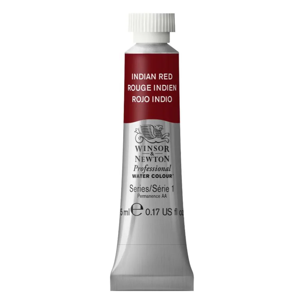 Winsor & Newton Farba akwarelowa Professional Watercolour - - Indian Red, 5 ml