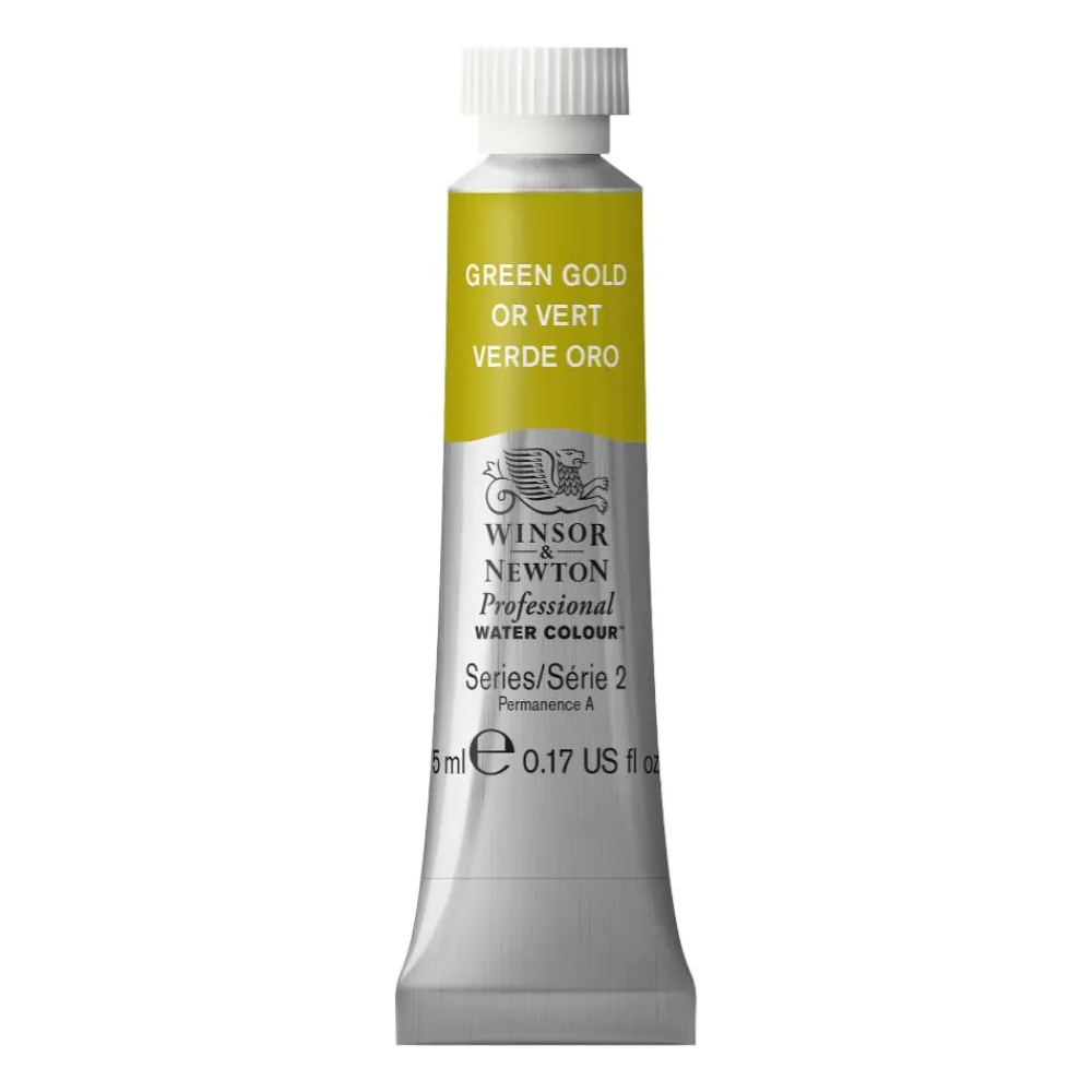 Winsor & Newton Farba akwarelowa Professional Watercolour - - Green Gold, 5 ml > Farby Akwarelowe