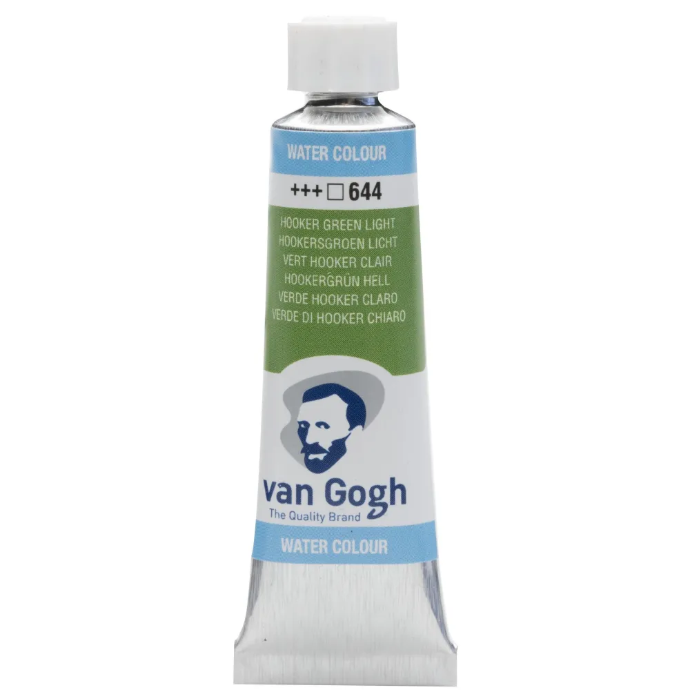 Van Gogh Farba akwarelowa - - Hooker Green Light 10 ml