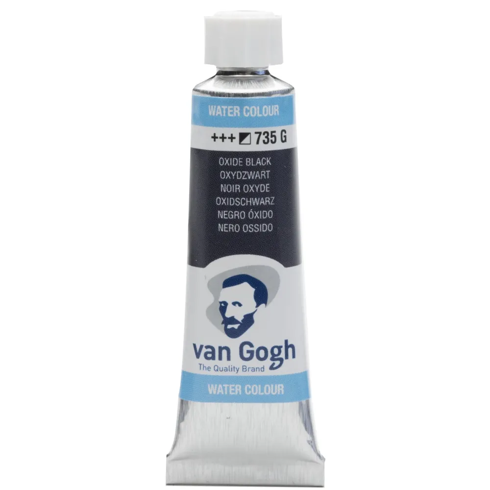 Van Gogh Farba akwarelowa - - Oxide Black 10 ml