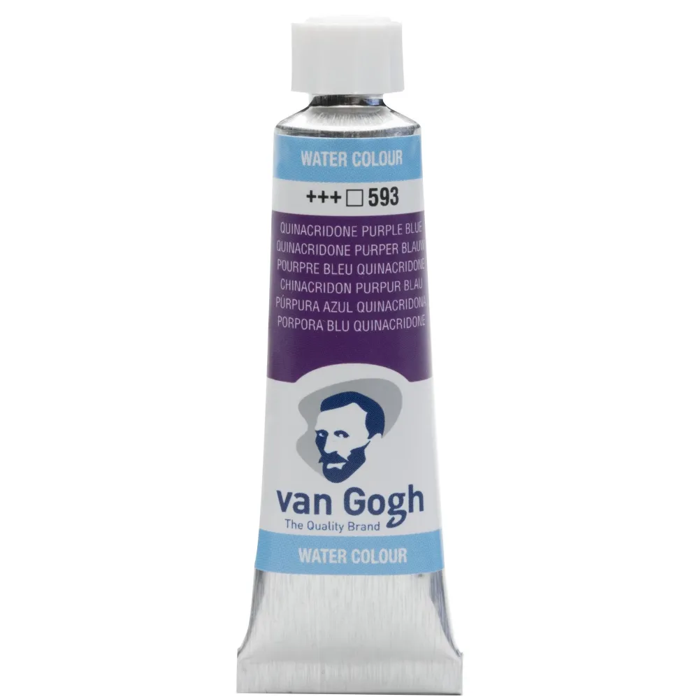 Van Gogh Farba akwarelowa - - Quinacridone Purple Blue 10 ml