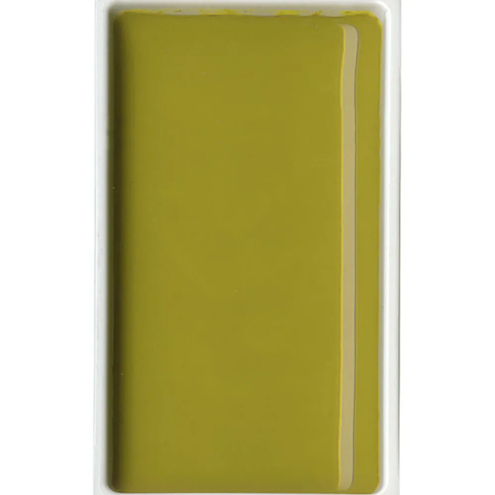 Kuretake Farba akwarelowa w kostce Gansai Tambi - - Green Gold