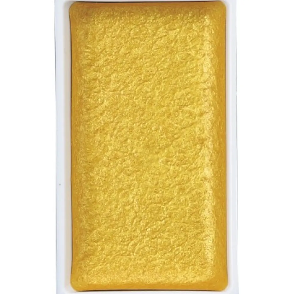 Kuretake Farba akwarelowa w kostce Gansai Tambi - - Blue Gold