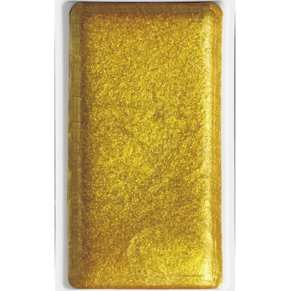 Kuretake Farba akwarelowa w kostce Gansai Tambi - - Yellow Gold