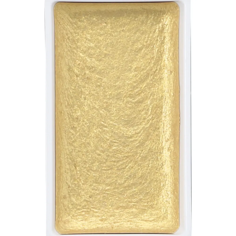 Kuretake Farba akwarelowa w kostce Gansai Tambi - - Light Gold