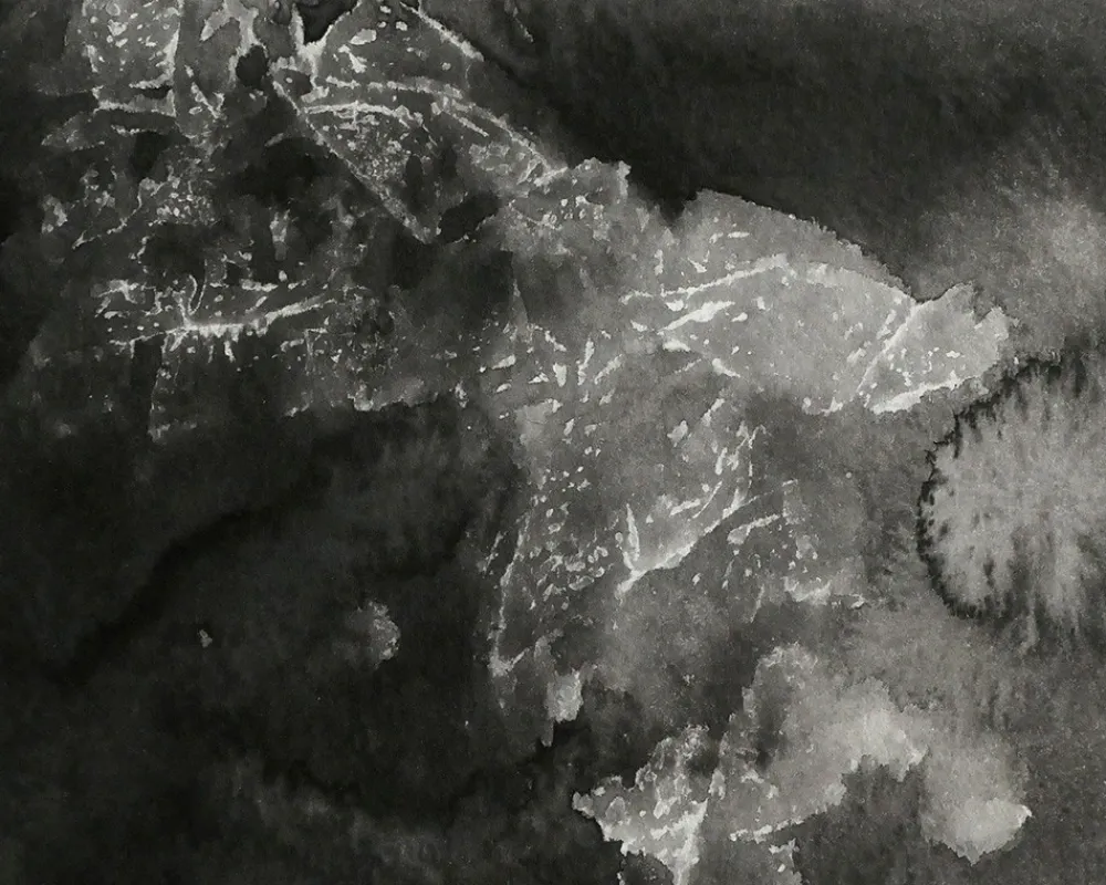 Kuretake Farba akwarelowa w kostce Gansai Tambi - - Black