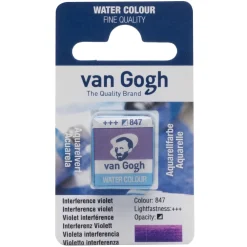 Van Gogh Farba akwarelowa w kostce - - 846 Interference Blue > Farby Akwarelowe