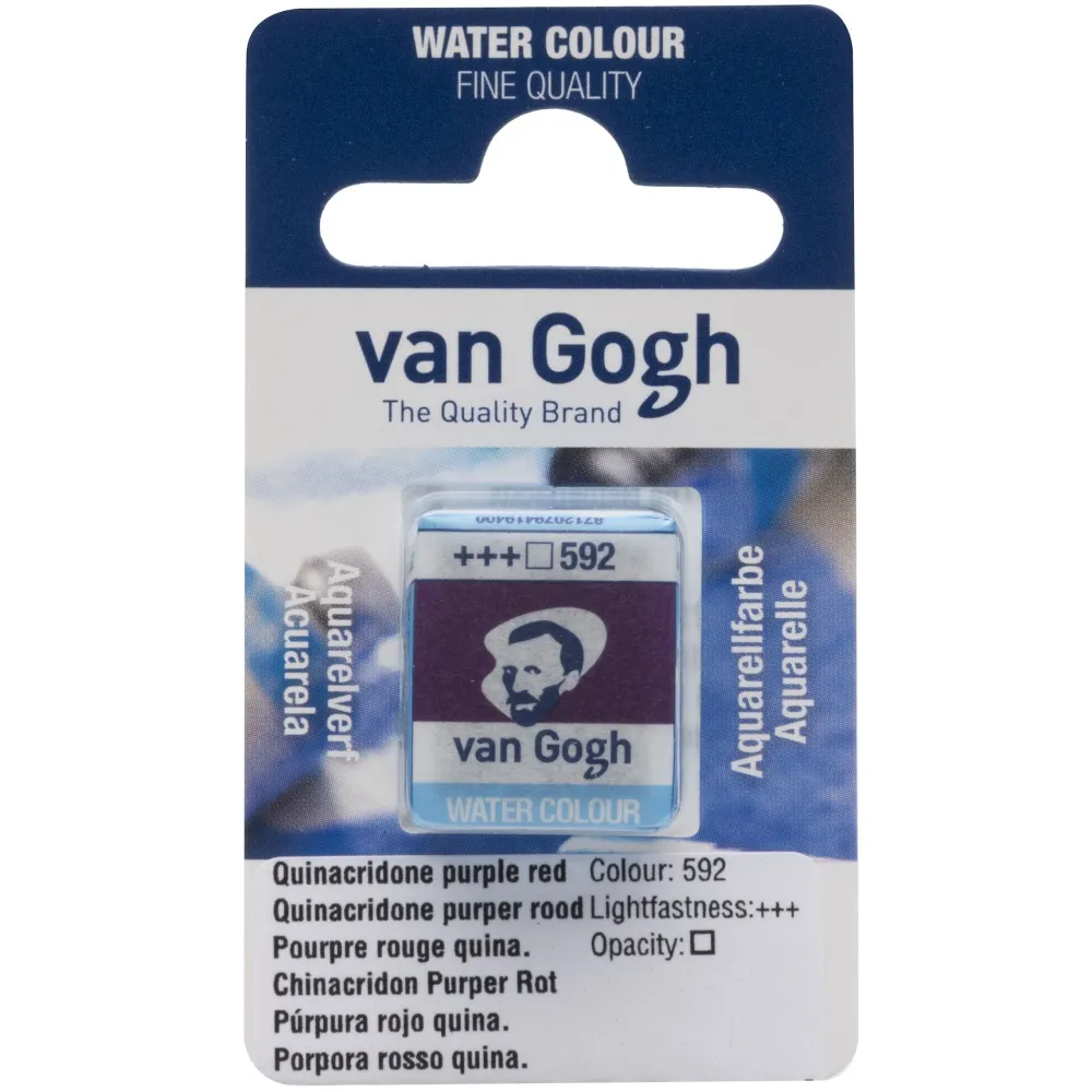 Van Gogh Farba akwarelowa w kostce - - 570 Phthalo Blue > Farby Akwarelowe