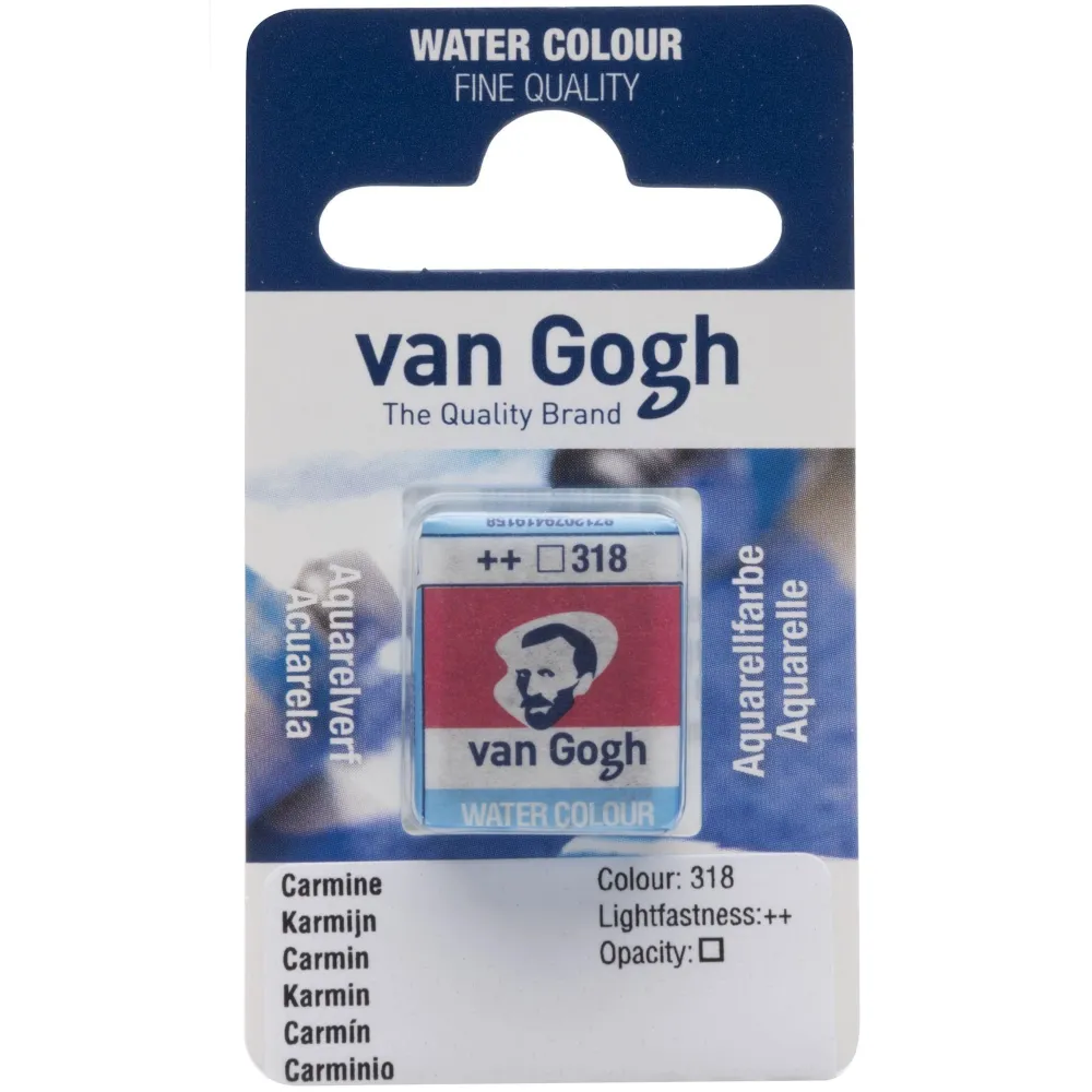 Van Gogh Farba akwarelowa w kostce - - Vermilion > Farby Akwarelowe