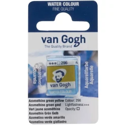 Van Gogh Farba akwarelowa w kostce - - Azo Green Yellow