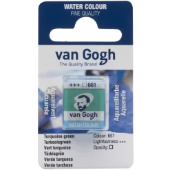 Van Gogh Farba akwarelowa w kostce - - 623 Sap Green > Farby Akwarelowe