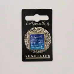 Sennelier Farba akwarelowa w półkostce l’Aquarelle - - 314 French Ultramarine Blue ><noscript><img width=