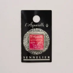 Sennelier Farba akwarelowa w półkostce l’Aquarelle - - 619 Bright Red ><noscript><img width=