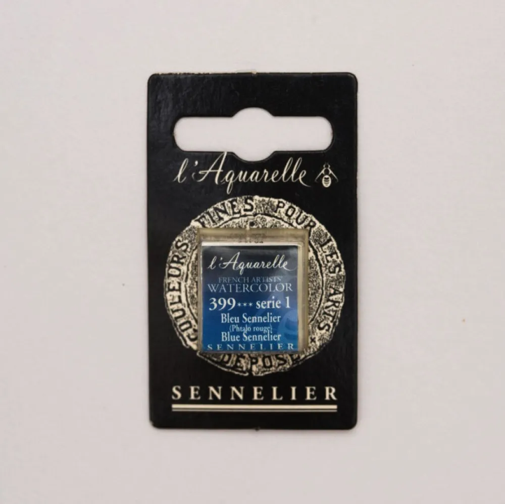 Sennelier Farba akwarelowa w półkostce l’Aquarelle - - 399 Blue