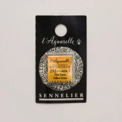 Sennelier Farba akwarelowa w półkostce l’Aquarelle - - 252 Yellow Ochre
