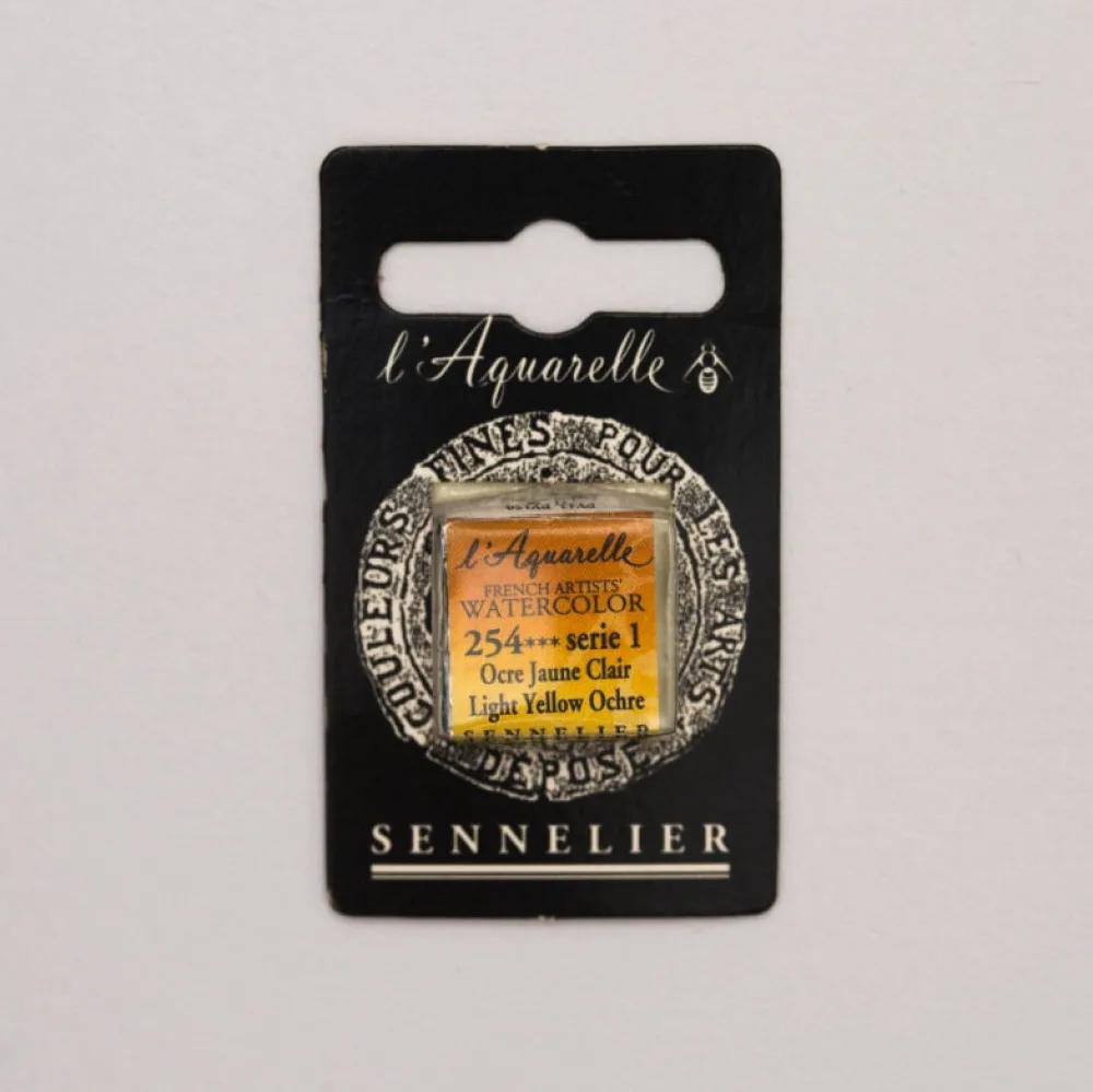 Sennelier Farba akwarelowa w półkostce l’Aquarelle - - 257 Gold Ochre > Farby Akwarelowe