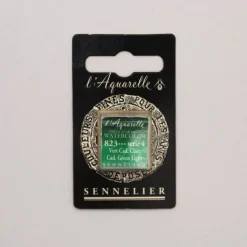 Sennelier Farba akwarelowa w półkostce l’Aquarelle - - 823, Cadmium Green Light