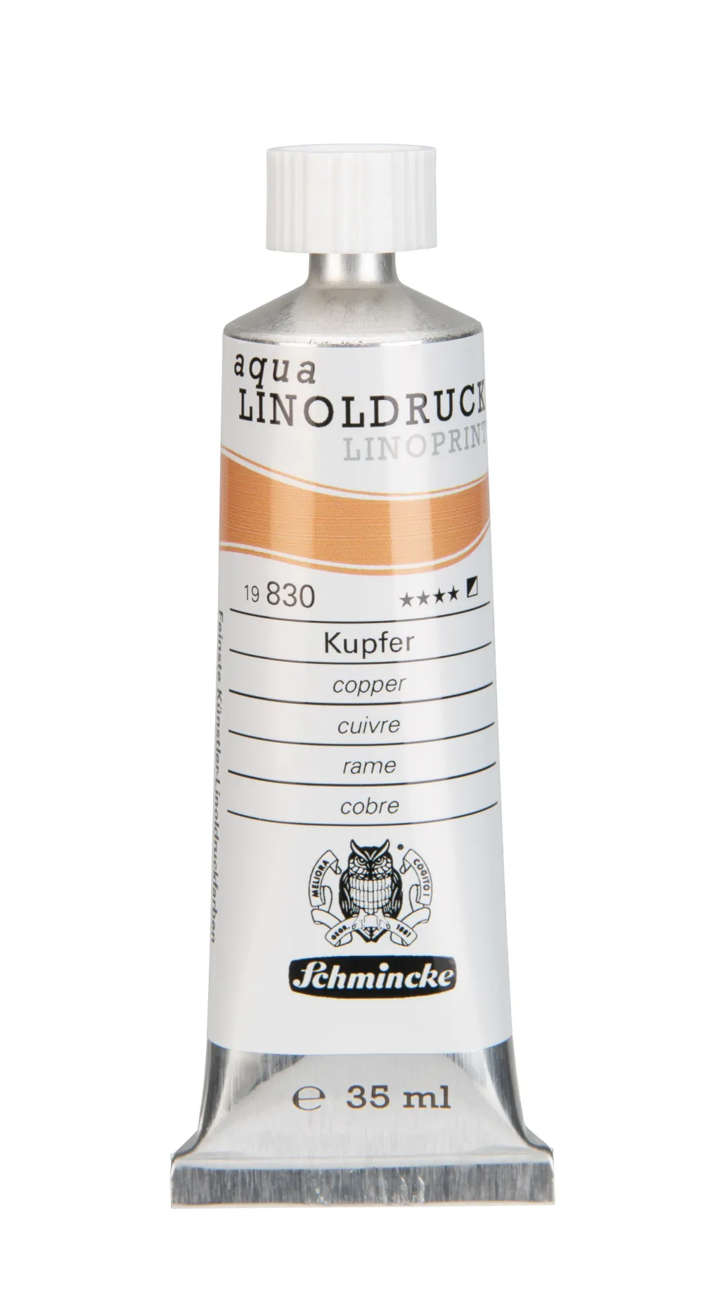 Schmincke Farba Aqua Linoprint - - 830, Copper, 35 ml