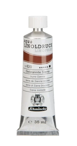 Schmincke Farba Aqua Linoprint - - 620, Burnt Sienna, 35 ml