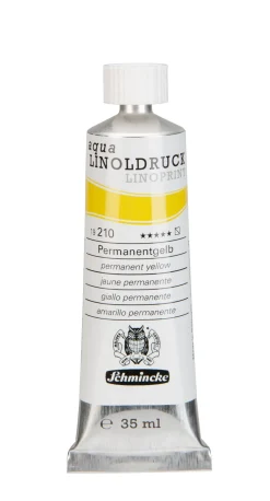 Schmincke Farba Aqua Linoprint - - 210, Permanent Yellow, 35 ml ><noscript><img width=