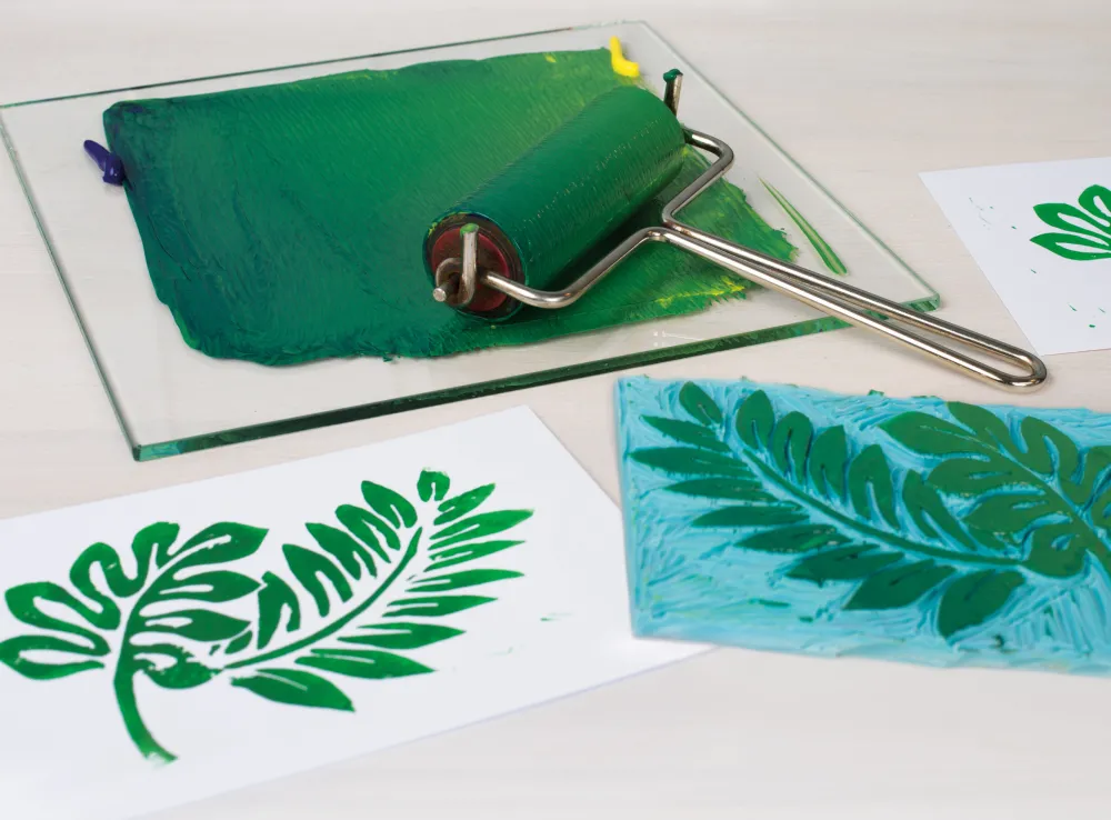 Schmincke Farba College Linoprint - - 550, Green, 75 ml