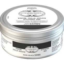 Charbonnel Farba do druku Etching Ink - Black 55981, 200 ml > Techniki Graficzne