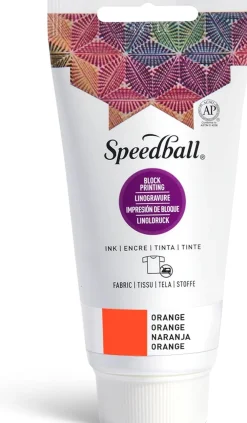 Speedball Farba do linorytu Block Printing Ink - - Brown 75 ml > Techniki Graficzne