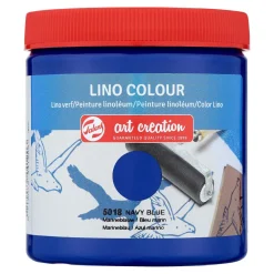Talens Art Creation Farba do linorytu Lino Colour - - Navy Blue, 250 ml