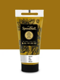 Speedball Farba do linorytu Water-Soluble Ink - - Gold 75 ml