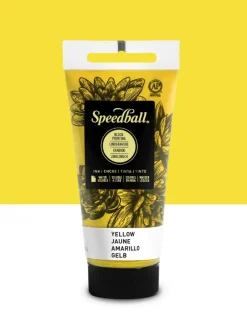 Speedball Farba do linorytu Water-Soluble Ink - - Yellow 75 ml > Techniki Graficzne