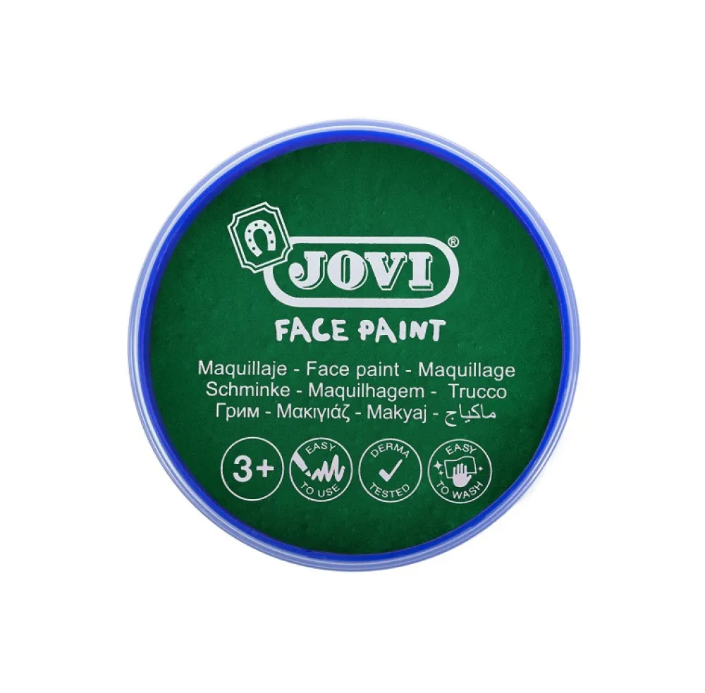 Jovi Farba do malowania twarzy - - zielona 8 ml