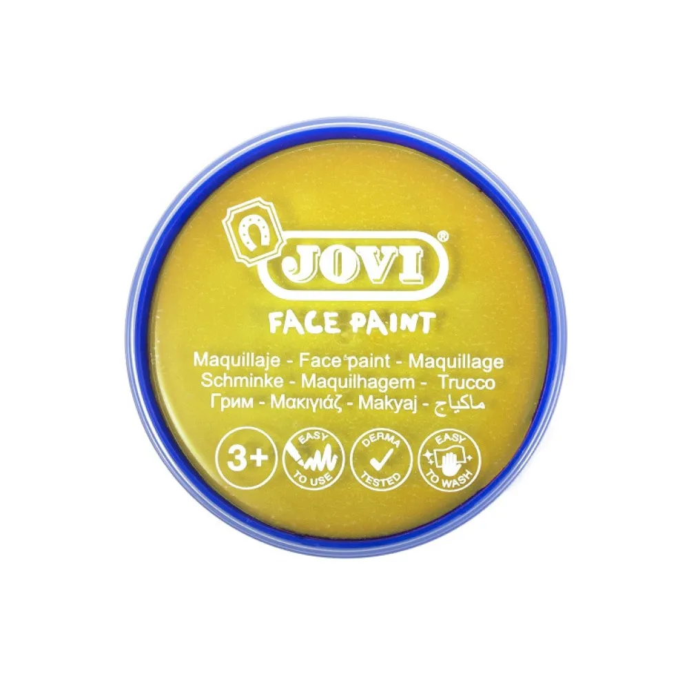 Jovi Farba do malowania twarzy - - żółta 8 ml