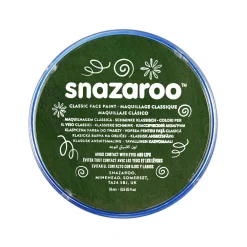 Snazaroo Farba do malowania twarzy - - Dark Green, 18 ml ><noscript><img width=