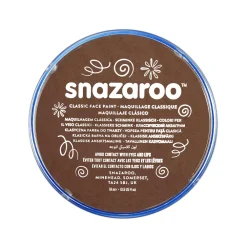 Snazaroo Farba do malowania twarzy - - Light Brown, 18 ml