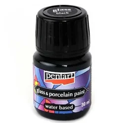 Pentart Farba do porcelany i szkła - - biała, 30 ml > Farby I Pisaki Do Ceramiki