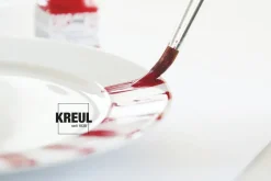Kreul Farba do szkła i porcelany Classic - - Metallic Silver, 20 ml > Farby Do Szkła|Farby I Pisaki Do Ceramiki