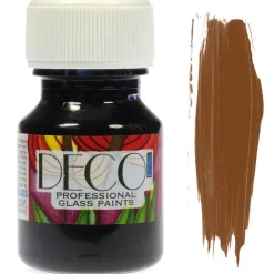 Renesans Farba do szkła witrażowa Deco - - czerwona, 30 ml > Farby Do Szkła