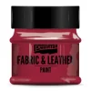 Pentart Farba do tkanin i skór - - czerwona, 50 ml > Farby I Pisaki Do Tkanin