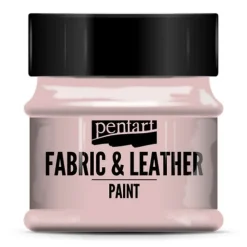 Pentart Farba do tkanin i skór - - różowa, 50 ml > Farby I Pisaki Do Tkanin