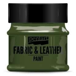 Pentart Farba do tkanin i skór - - sosnowa zieleń, 50 ml